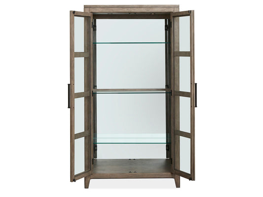 Claremont - Display Cabinet - Smokey Taupe