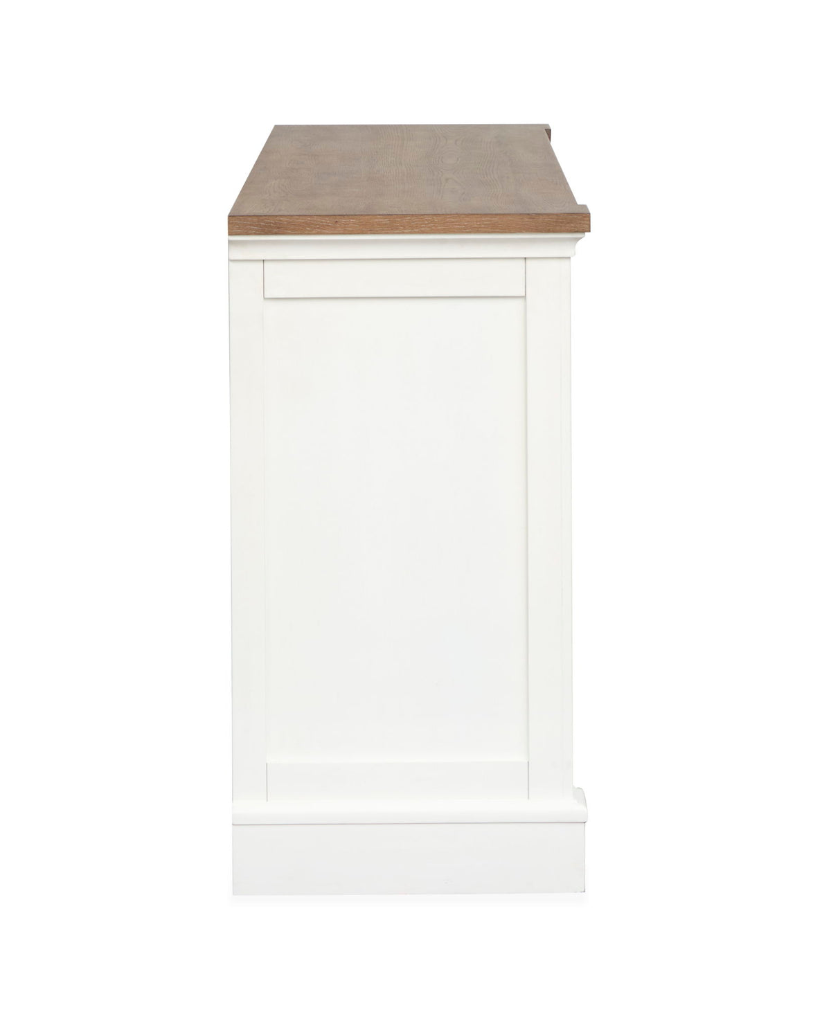 Kingston - Credenza - Whisper White And Cerused Nutmeg