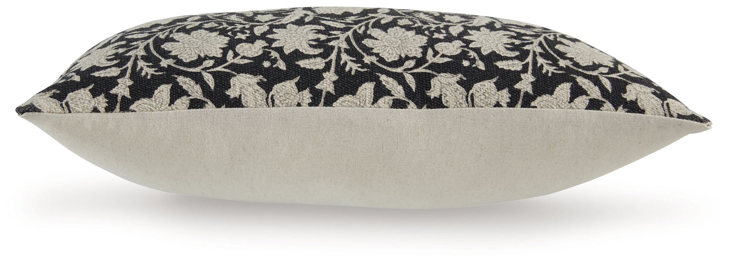 Alanderson - Pillow (Set of 4) - Black / Ivory