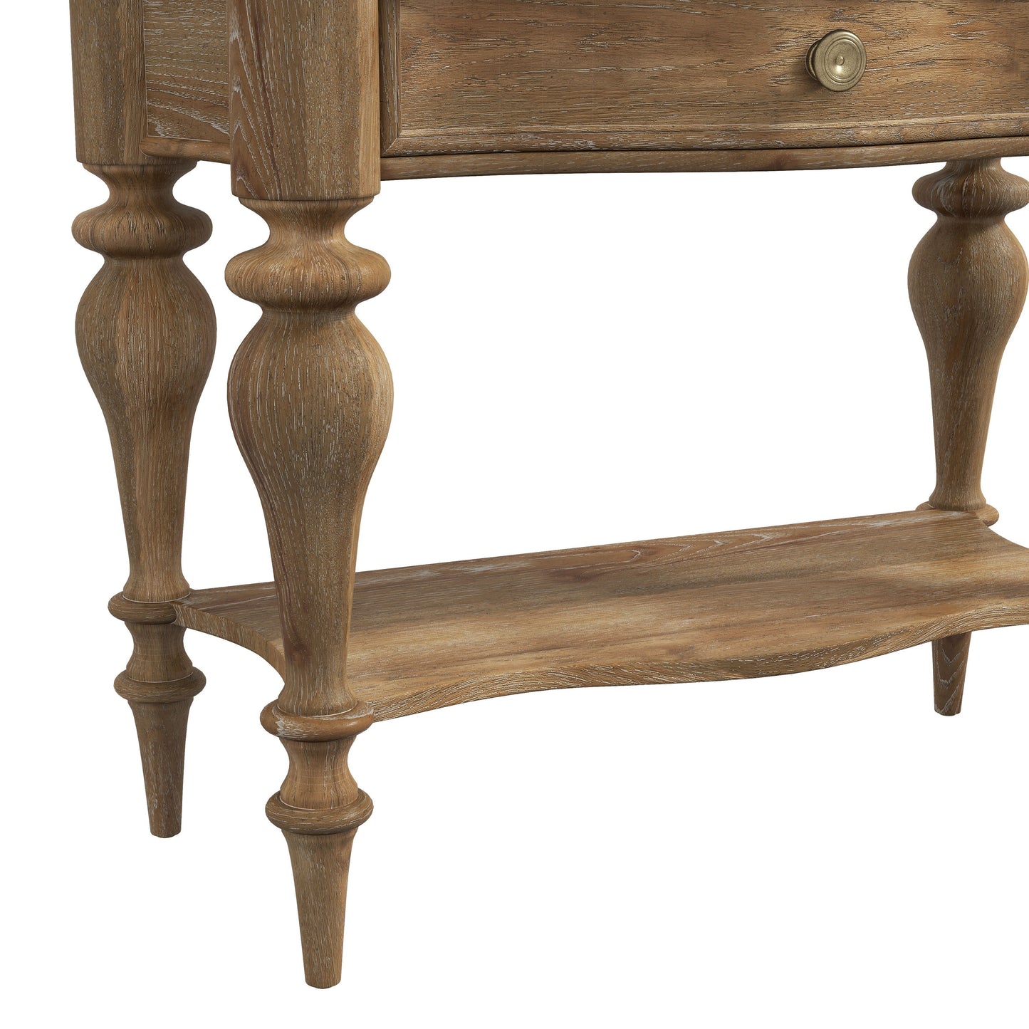 Weston Hills - Bedside Table With Storage Drawer - Natural