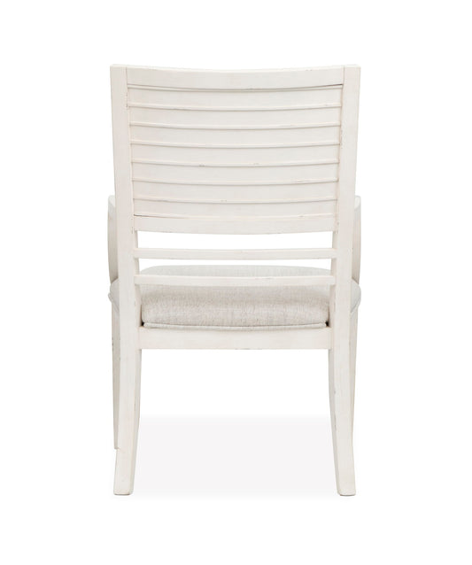 Echo Isles - Upholstered Arm Chair (Set of 2) - Sea Pearl And Driftwood