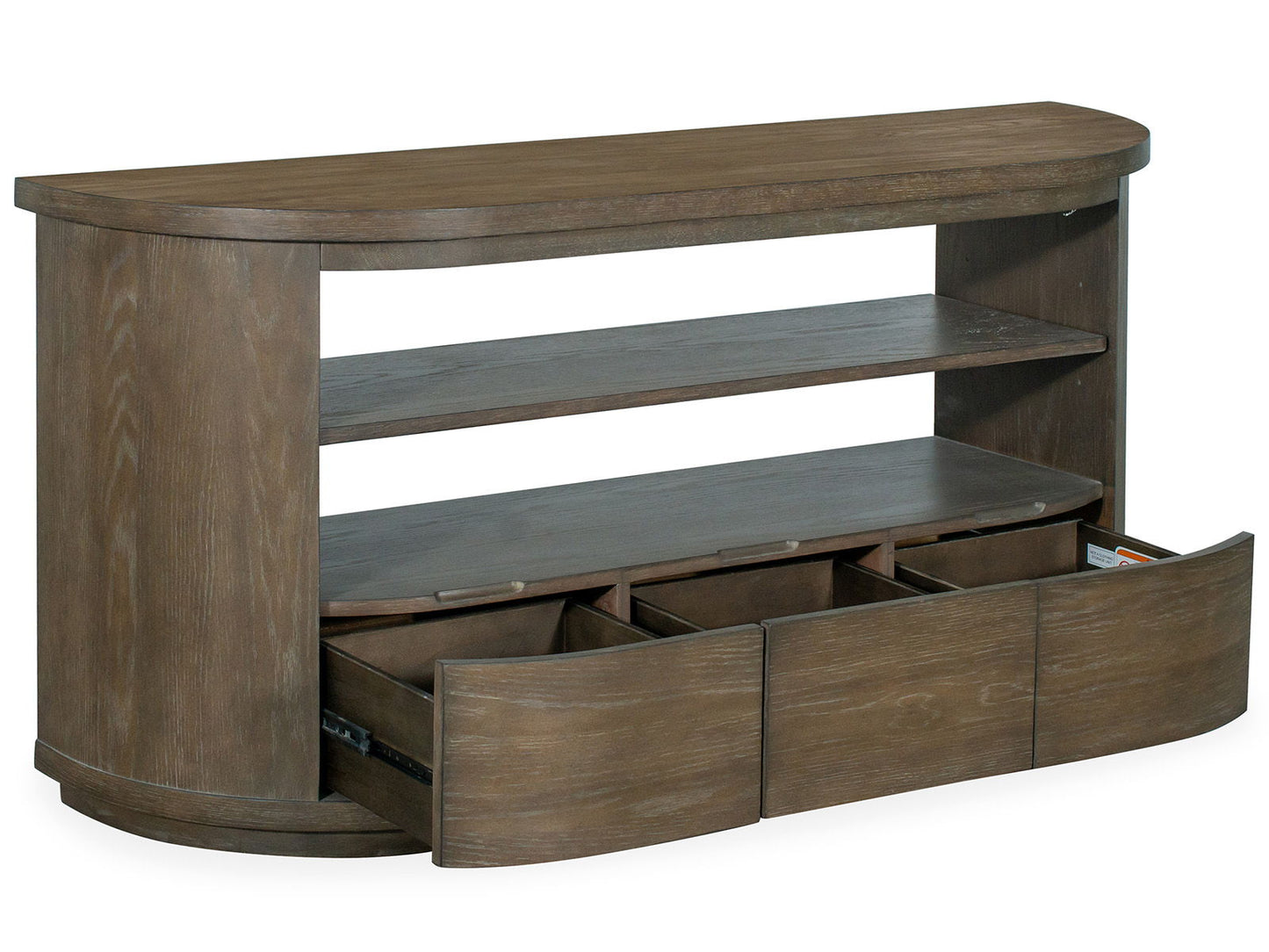 Bosley - Demilune Sofa Table - Porpoise