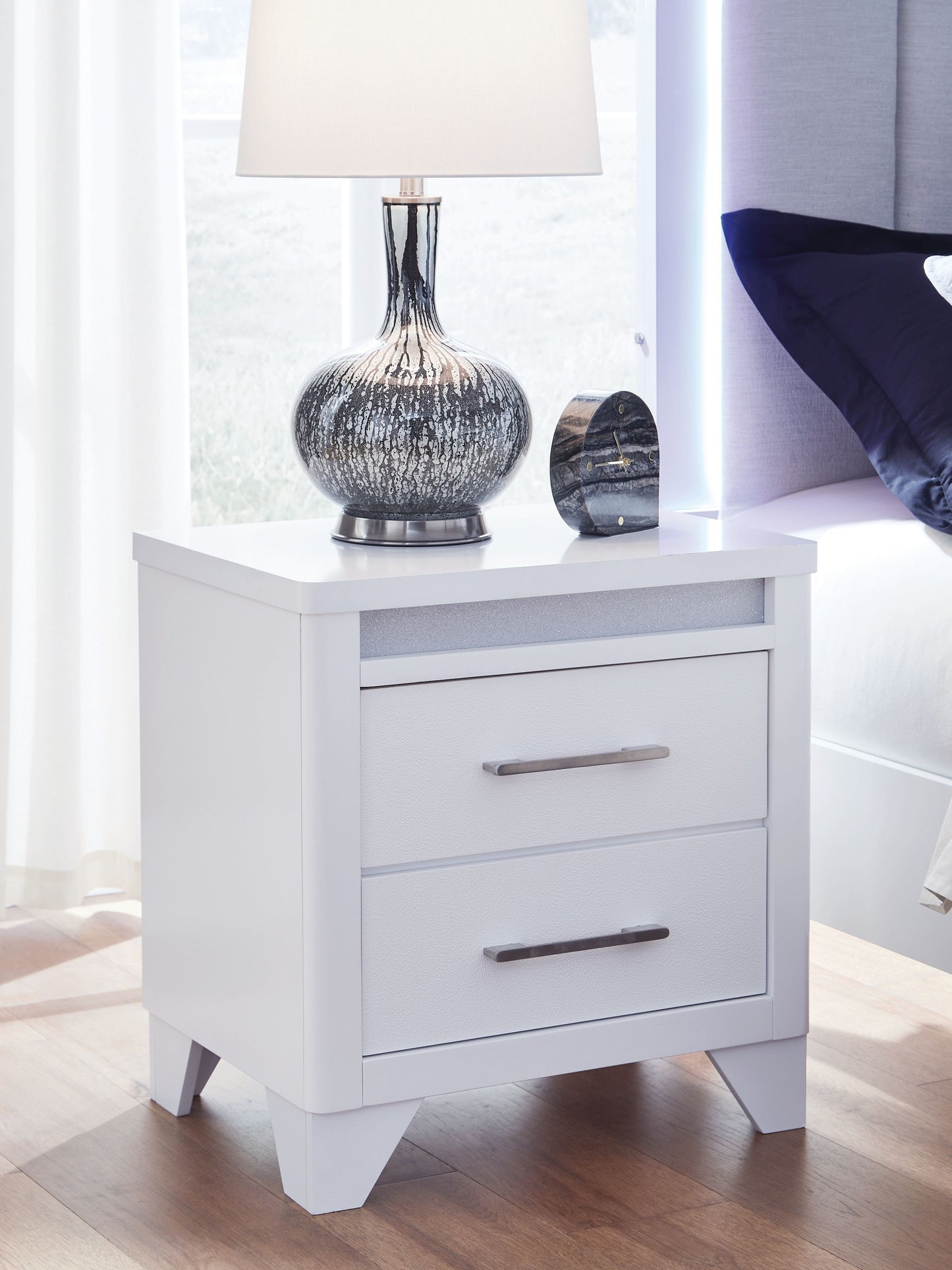 Jarlee - Two Drawer Night Stand - White