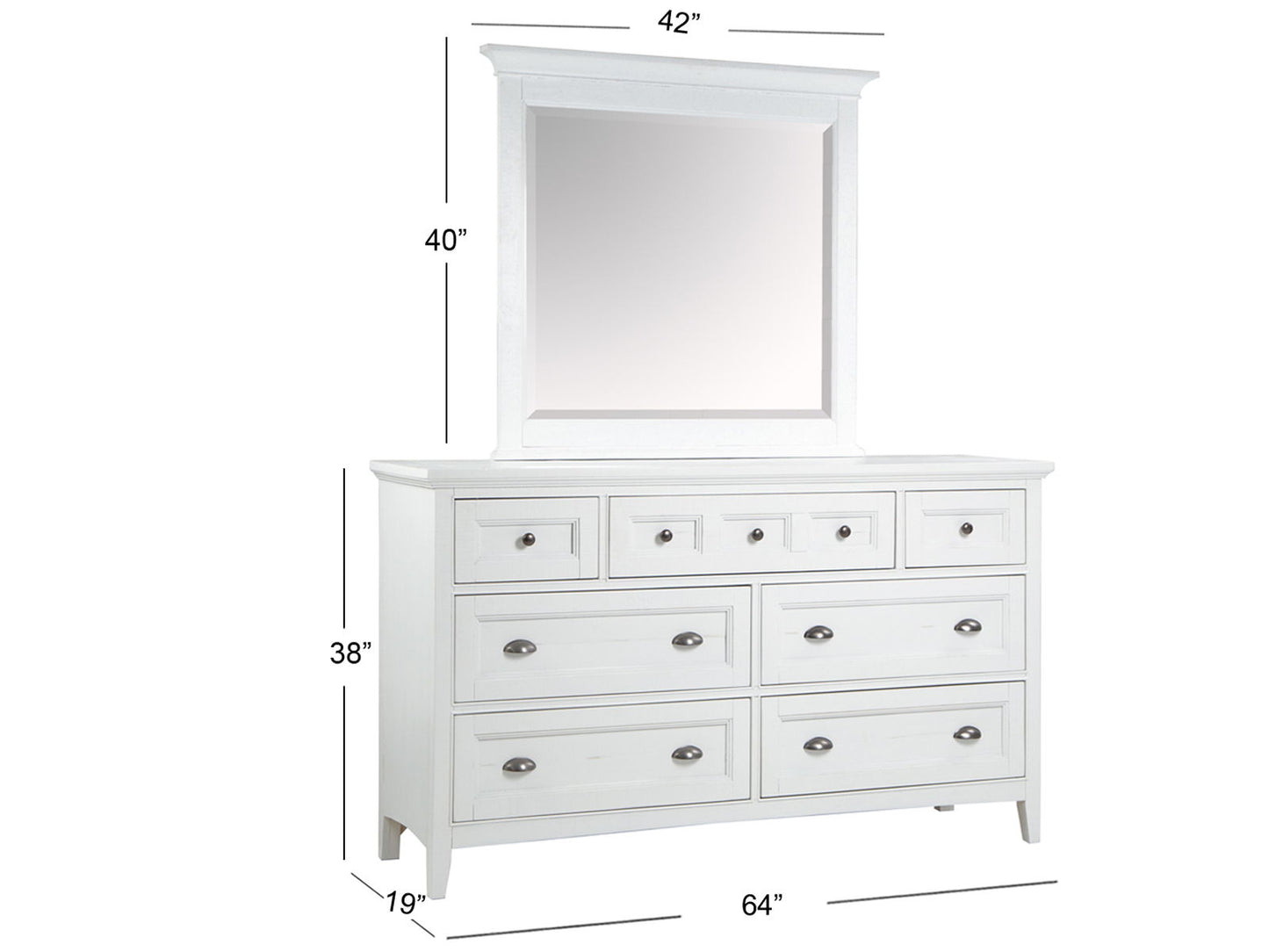Heron Cove - Two Tone Drawer Dresser