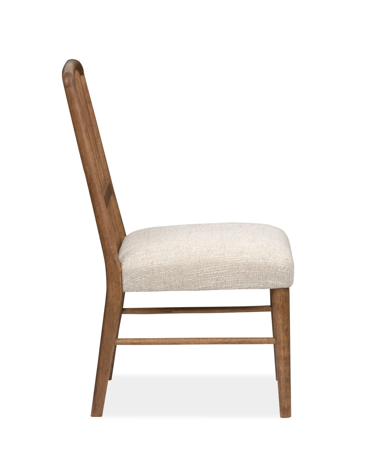 Woodward - Wood Slat Back Side Chair (Set of 2) - Dark Clove / White