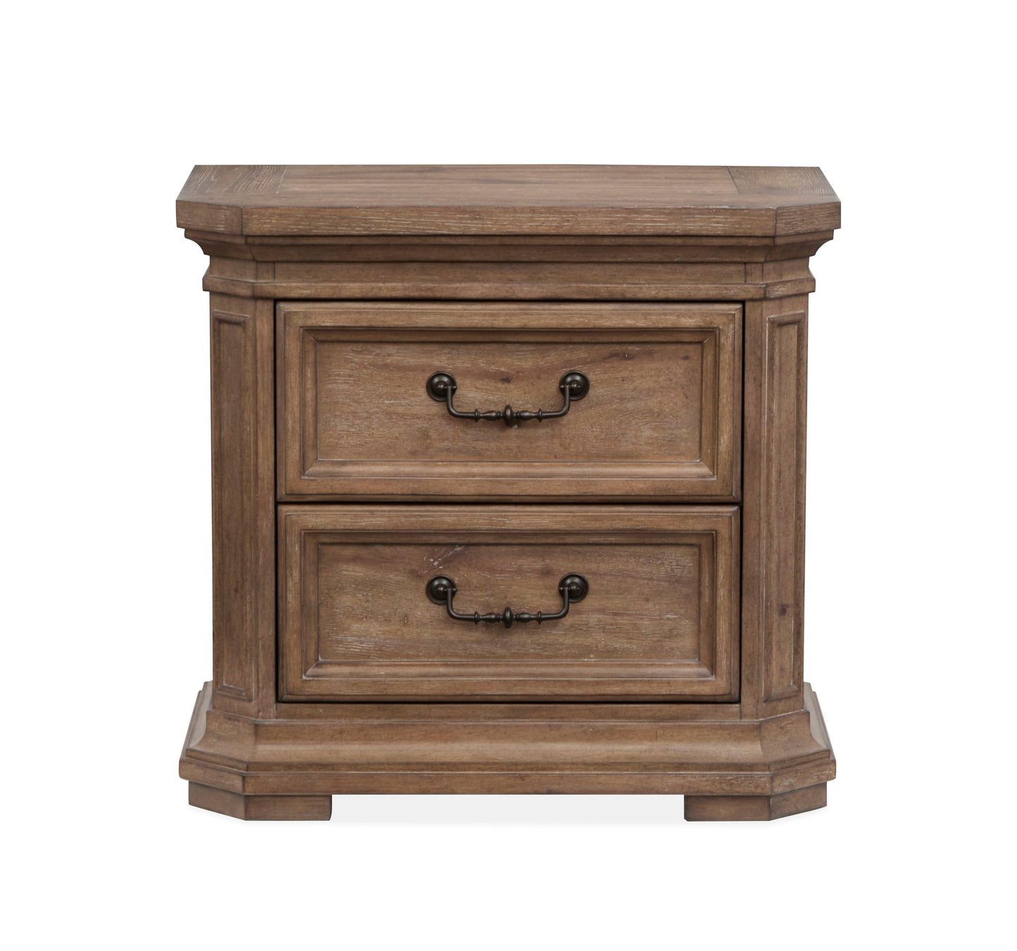 Adler Court - Drawer Nightstand - Florentine Walnut