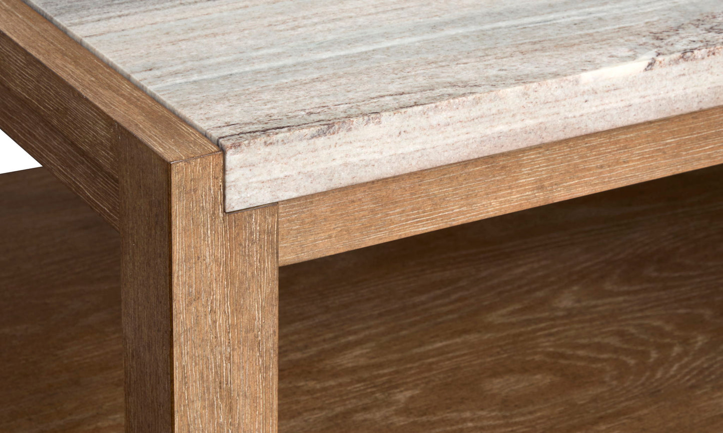 Plum Creek - Rectangular Cocktail Table With Casters