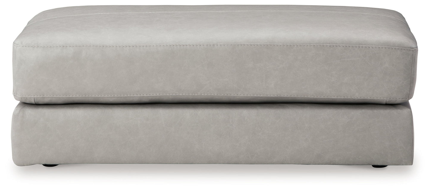 Amiata - Oversized Accent Ottoman - Glacier