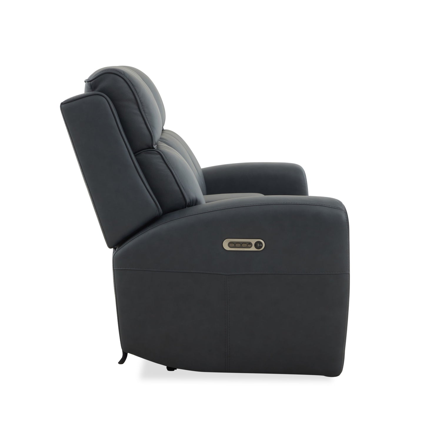 Warren - Power Reclining Loveseat With Console, Power Headrest & Lumbar