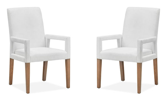 Lindon - Dining Arm Chair With Upholstered Seat & Back (Set of 2)
