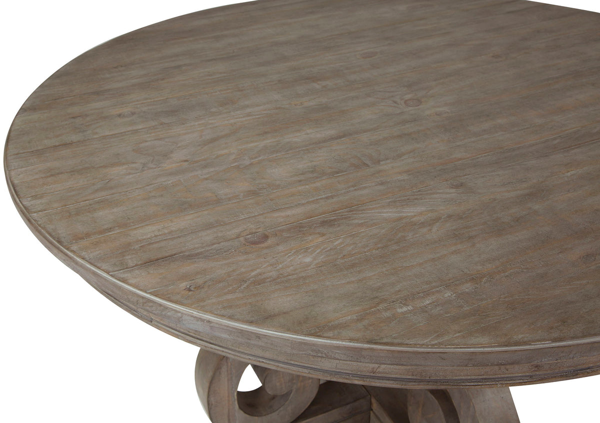 Tinley Park - 48" Round Dining Table - Dove Tail Gray