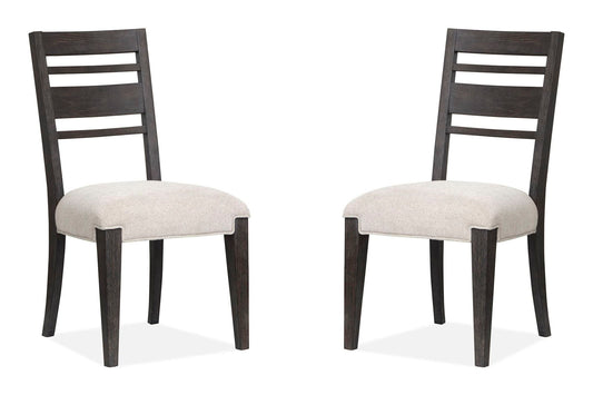Plum Creek - Upholstered Side Chair With Wood Back (Set of 2)