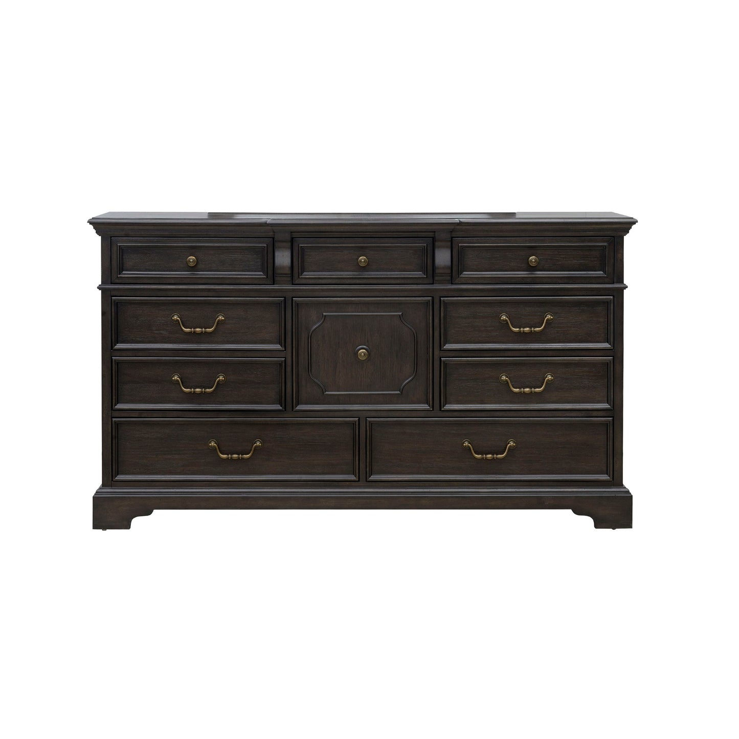Hickory Creek - 10 Drawer Dresser - Brown
