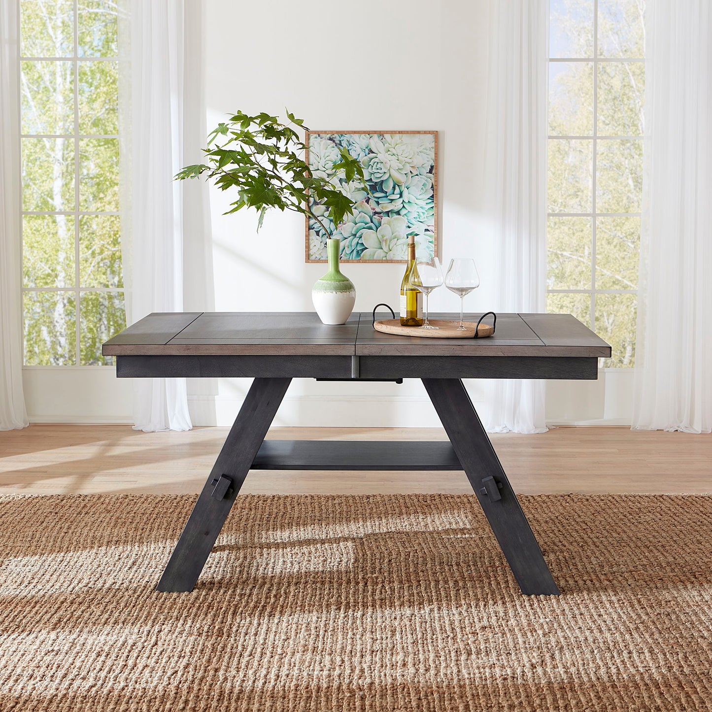 Lawson - Gathering Table - Slate / Weathered Gray