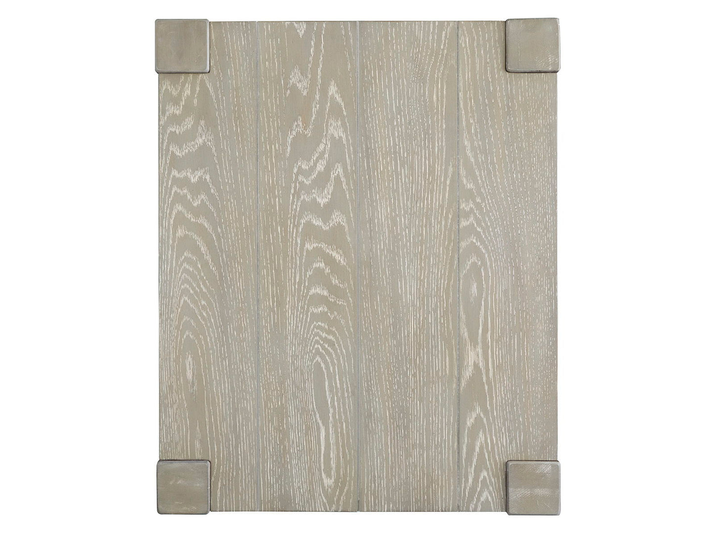 Burgess - Rectangular End Table - Calico Grey