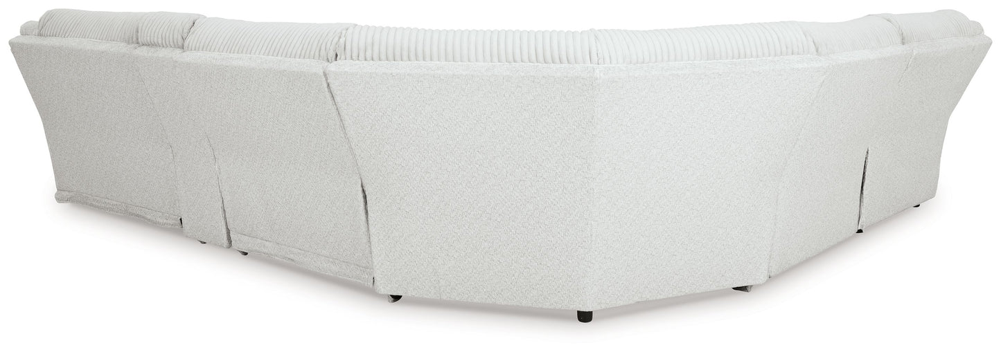 Top Tier - 6 Piece Reclining Sectional