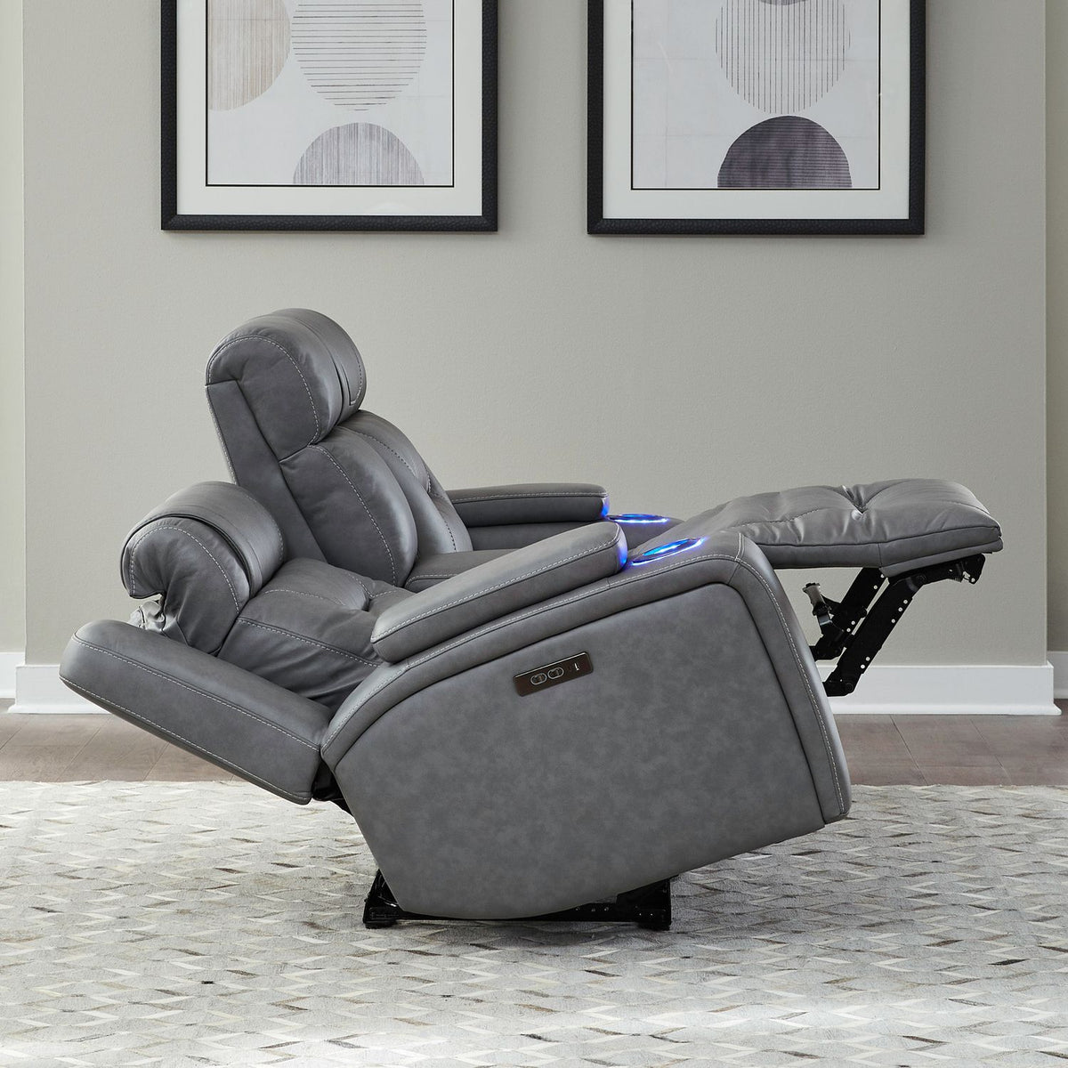 Chapman - Loveseat With Console P2 & ZG