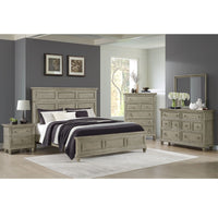 Whit-Ash - 5-Drawer Chest - Light Gray