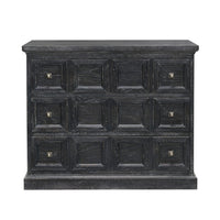 Pulaski Accents - Rustic 3 Drawer Accent Chest - Black