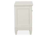 Willowbrook - Drawer Nightstand - Egg Shell White With Slight Rub Through