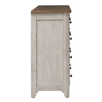 Farmhouse Reimagined - 8 Drawer Dresser - White