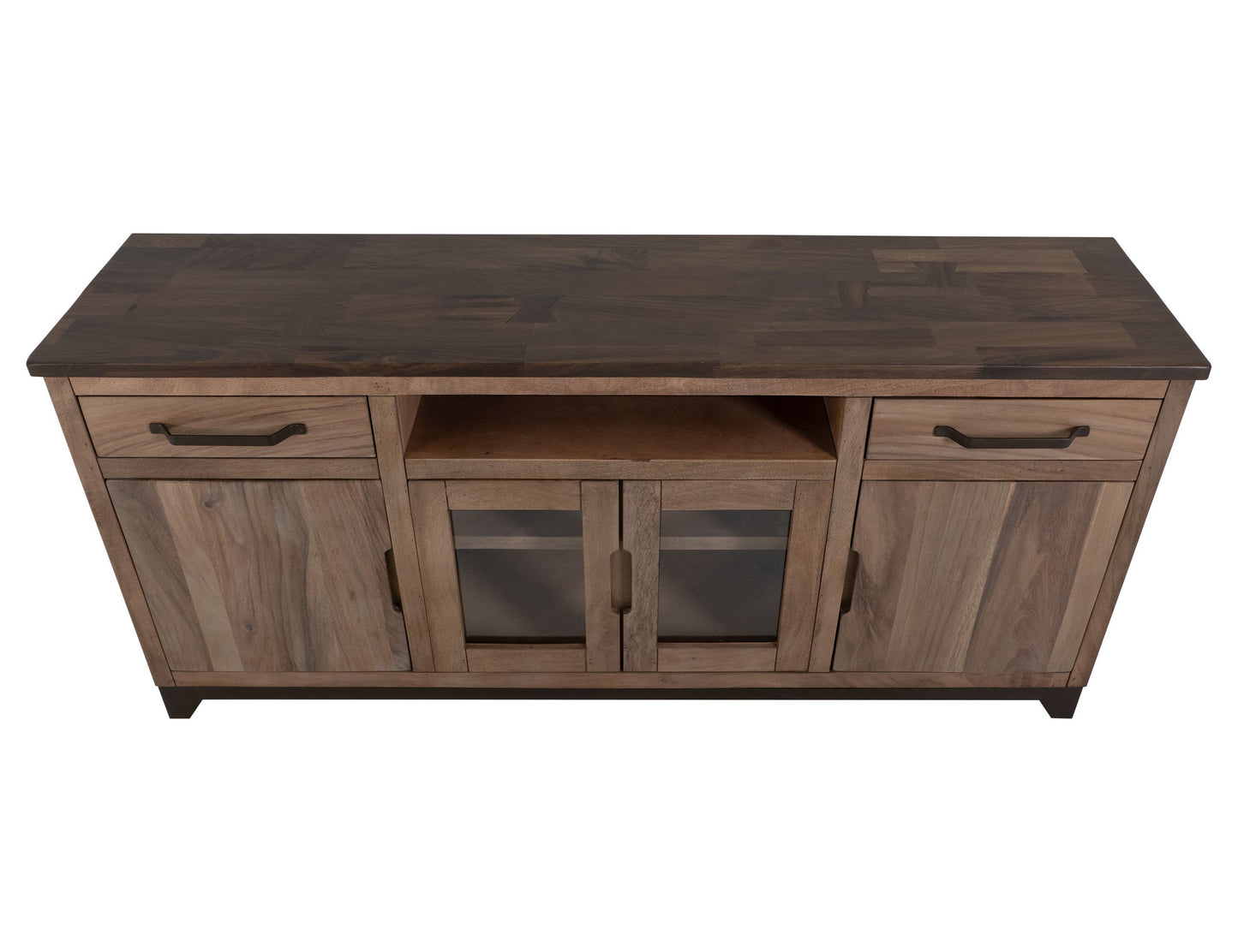 Natural Parota - TV Stand - Rich Brown