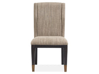 Ryker - Upholstered Host Side Chair (Set of 2) - Homestead Brown