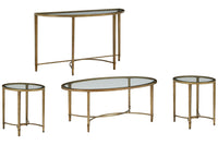 Copia - Oval Cocktail Table Set