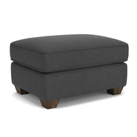 Carson - Ottoman, Heavy Thread Stitching
