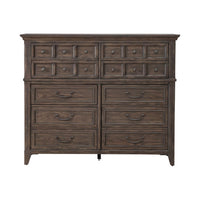 Paradise Valley - 10 Drawer Chesser - Saddle Brown