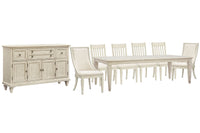 Newport - 8 Piece Extendable Rectangular Dining Table Set