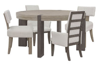 Anderson Park - Round Dining Table Set With Kilsmos Chairs