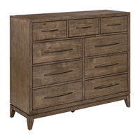 Shaker Lakes - 9 Drawer Chesser - Harvest Brown