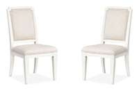 Willowbrook - Upholstered Side Chair (Set of 2) - Egg Shell White