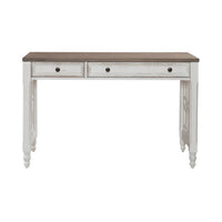 Magnolia Manor - L Writing Desk - Antique White