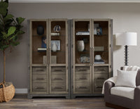 Anderson Park - China Cabinet - Moose Trail / Frontier Brown