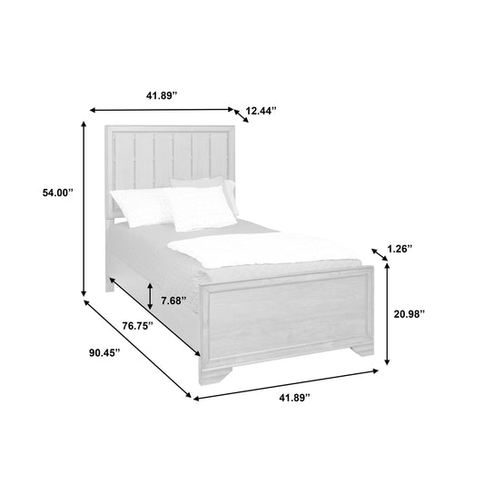 Granite Falls - Bed with Panel Headboard