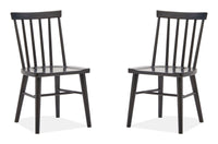Lindon - Dark Dining Side Chair (Set of 2) - Dark Brown