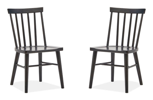 Lindon - Dark Dining Side Chair (Set of 2) - Dark Brown