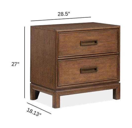 Ridgefield - Drawer Nightstand - Russet