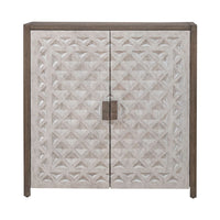 Chatfield - Accent Console - Antique White / Tobacco