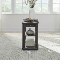 Wallace - Chair Side Table - Brown