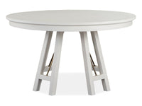 Heron Cove - Round Dining Table - Chalk White