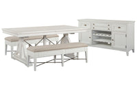 Heron Cove - Extendable Trestle Dining Table Set