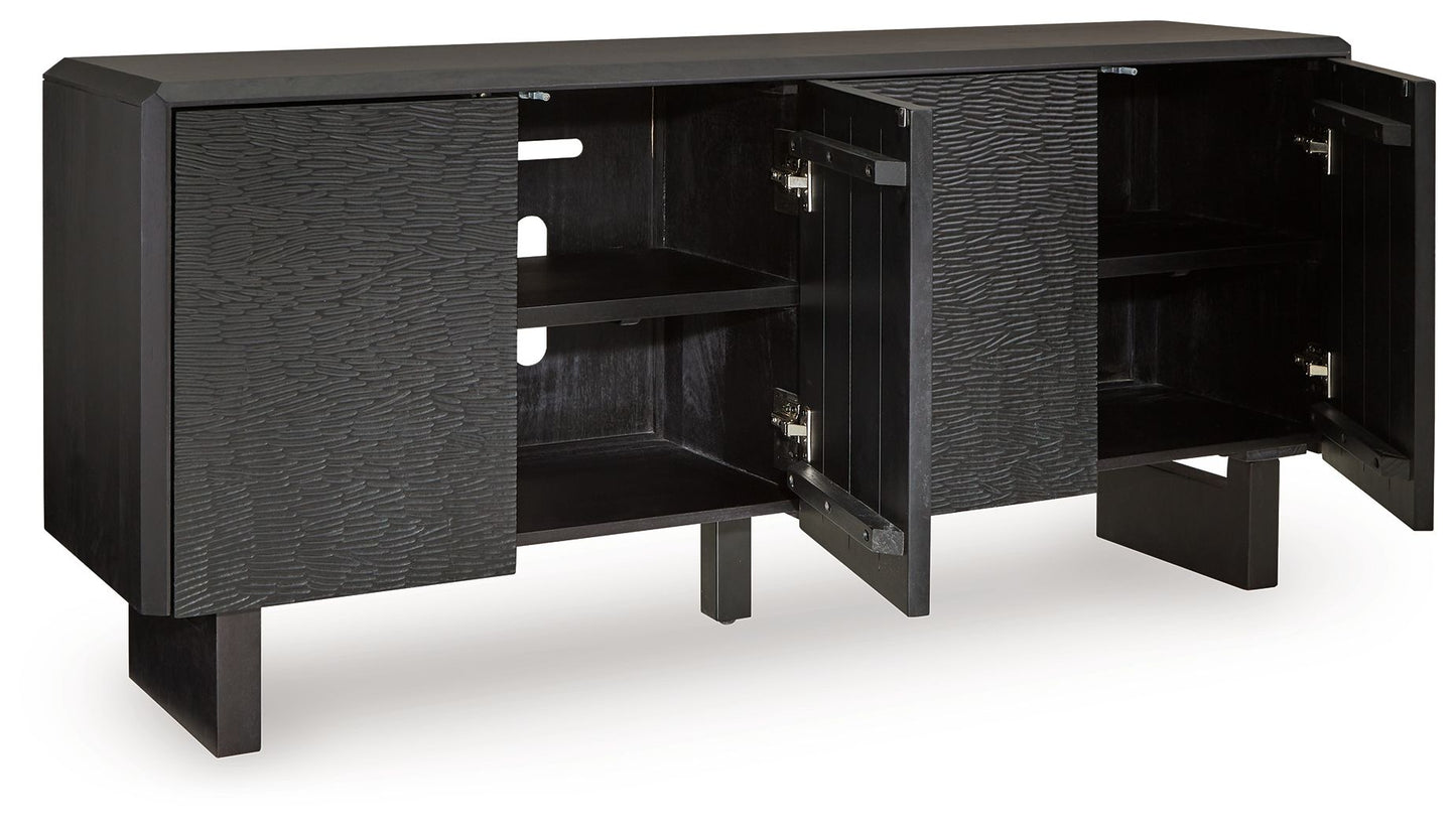 Farrelmore - Black - Accent Cabinet