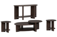 Upton - Shaped Cocktail Table Set