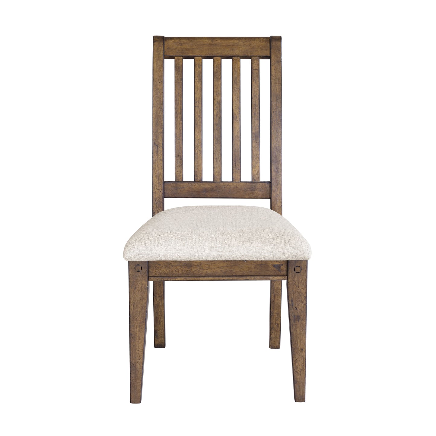 Cambridge - Slat Back Desk Chair - Brown