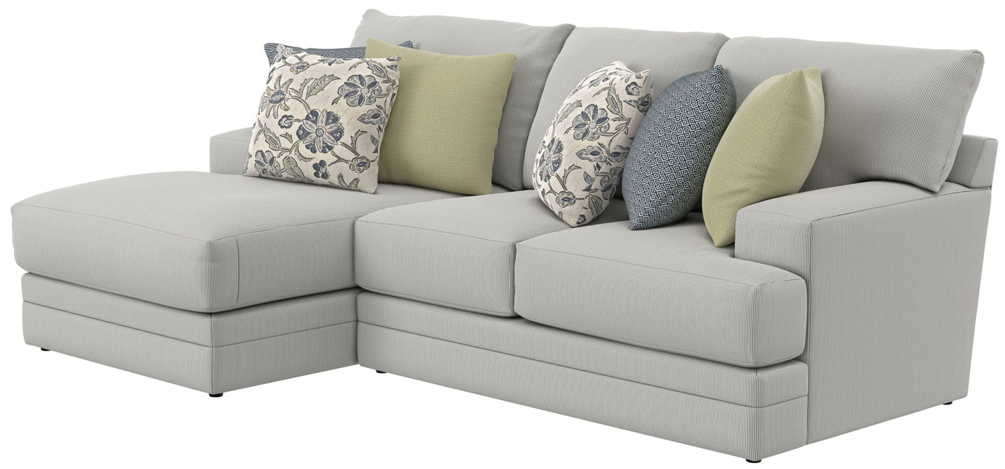 Stockbridge - Sectional With Comfort Coil Seating And 9 Accent Pillows Included
