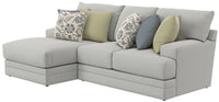 Stockbridge - Sectional With Comfort Coil Seating And 9 Accent Pillows Included