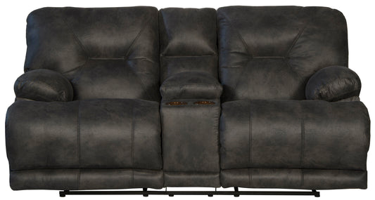 Voyager - Lay Flat Console Reclining Loveseat